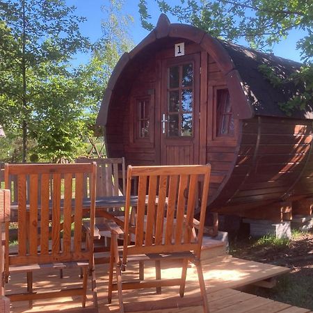 Campingfass Mit Panoramaterrasse Langenbernsdorf Экстерьер фото