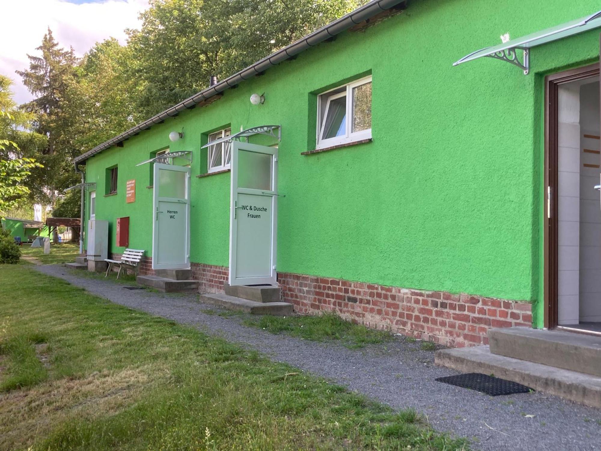 Campingfass Mit Panoramaterrasse Langenbernsdorf Экстерьер фото