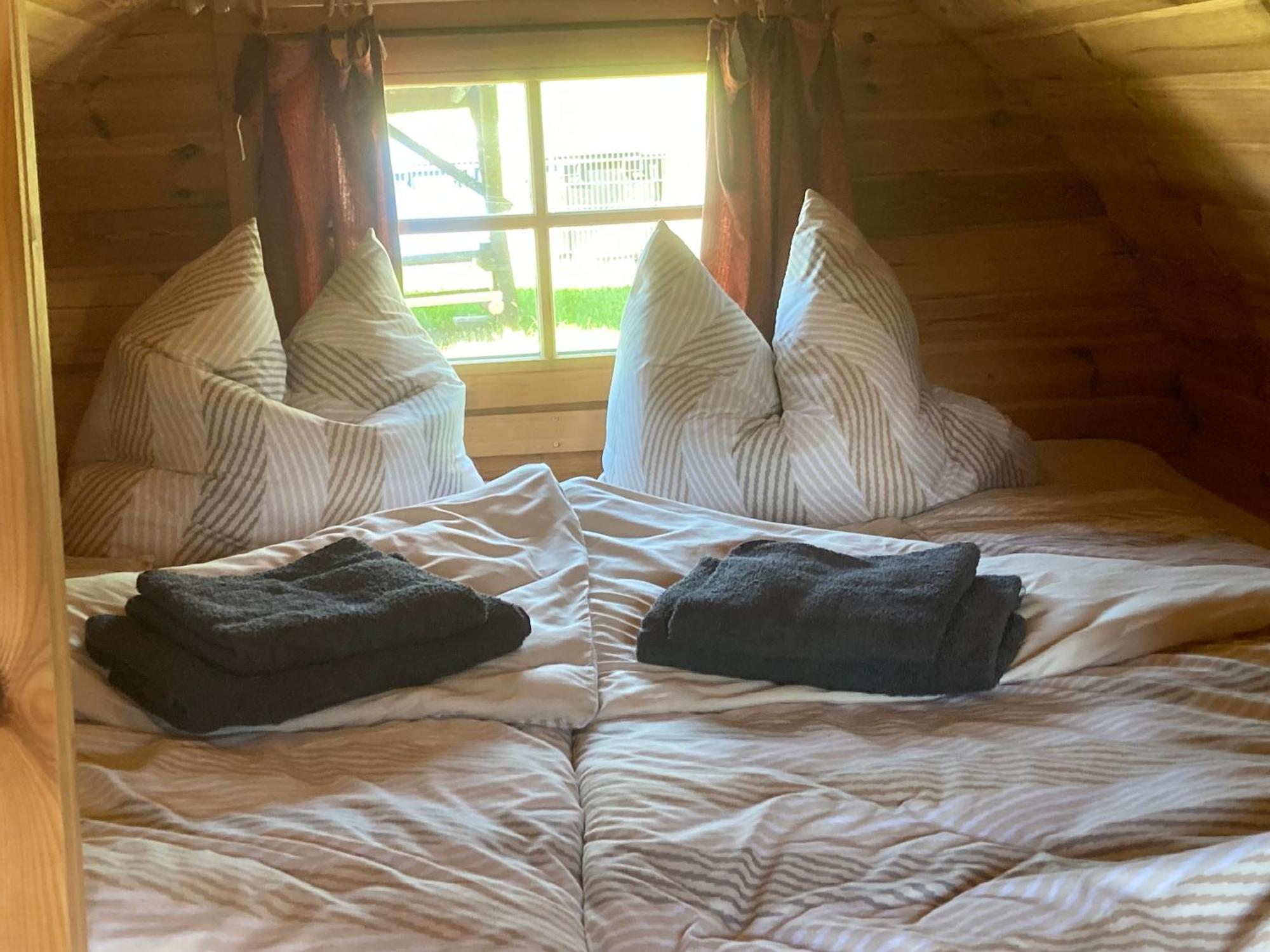 Campingfass Mit Panoramaterrasse Langenbernsdorf Экстерьер фото