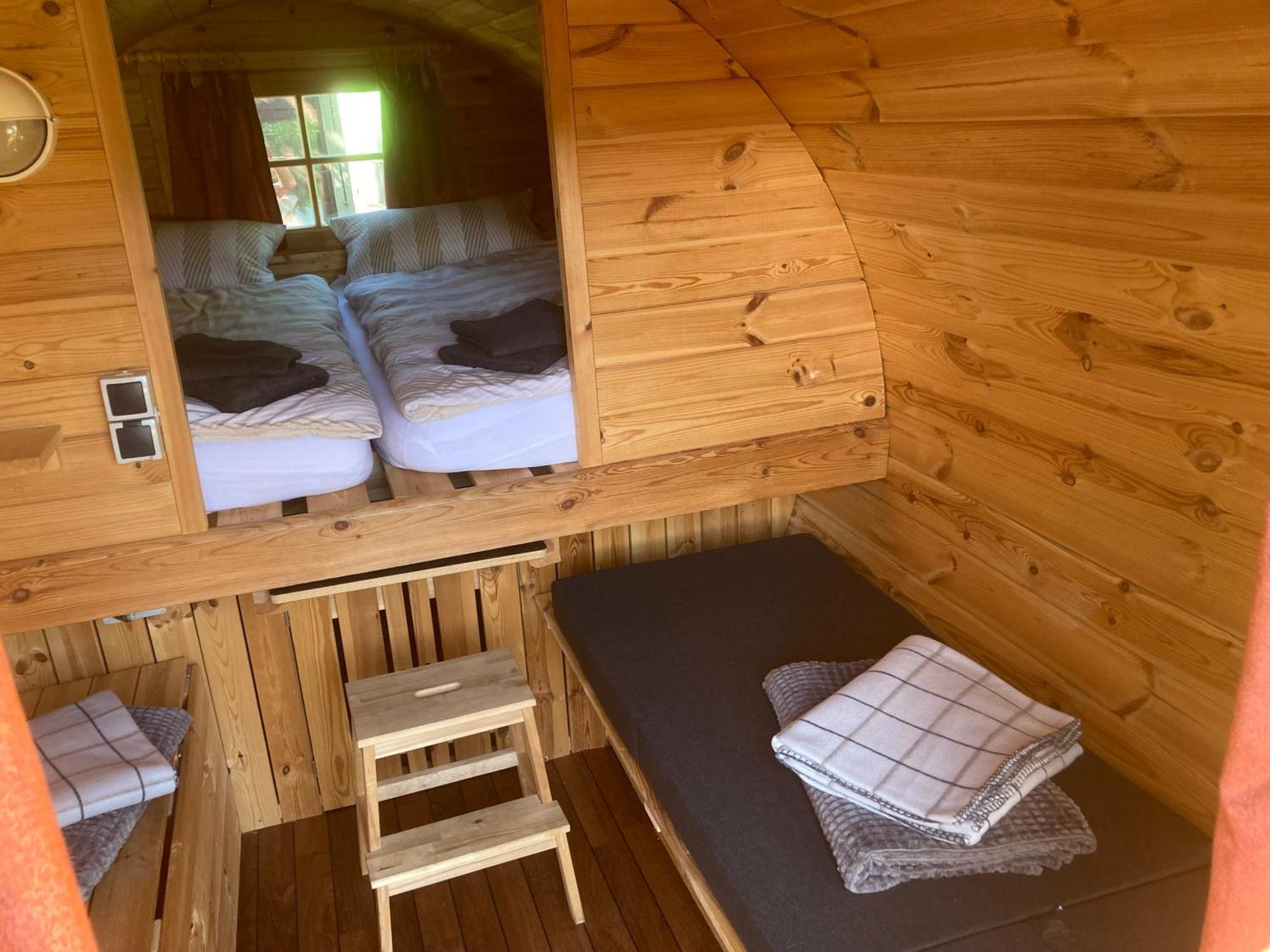 Campingfass Mit Panoramaterrasse Langenbernsdorf Экстерьер фото