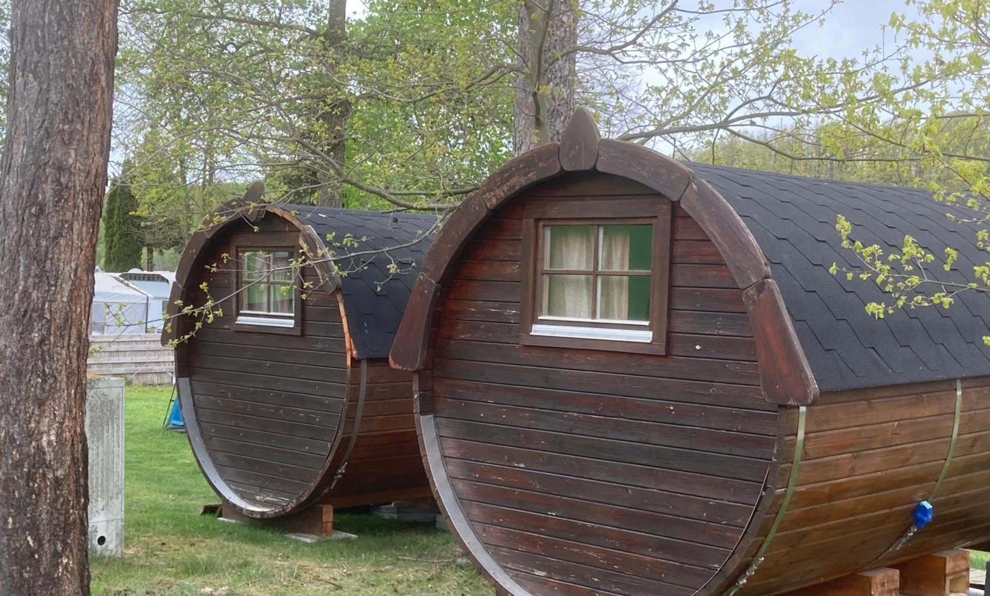 Campingfass Mit Panoramaterrasse Langenbernsdorf Экстерьер фото